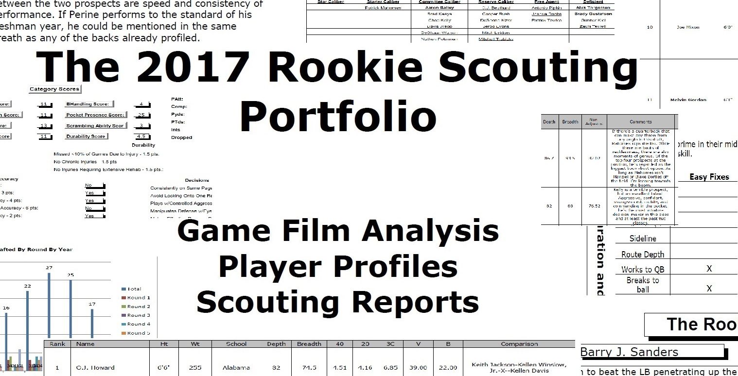 The 2017 Rookie Scouting Portfolio Is Now Available for Download!