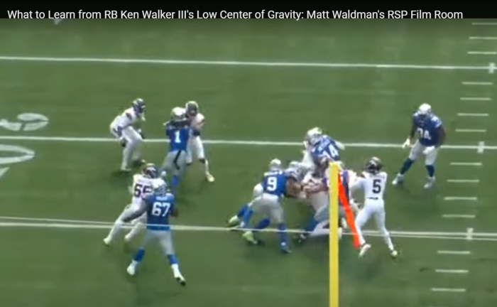Ken Walker’s Low Center of Gravity: Matt Waldman’s RSP Film Room